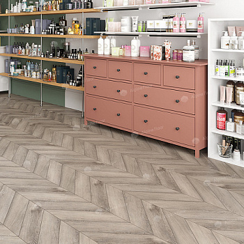 Кварцвиниловая плитка Alpine Floor Chevron ECO 18-8 Дуб Исида
